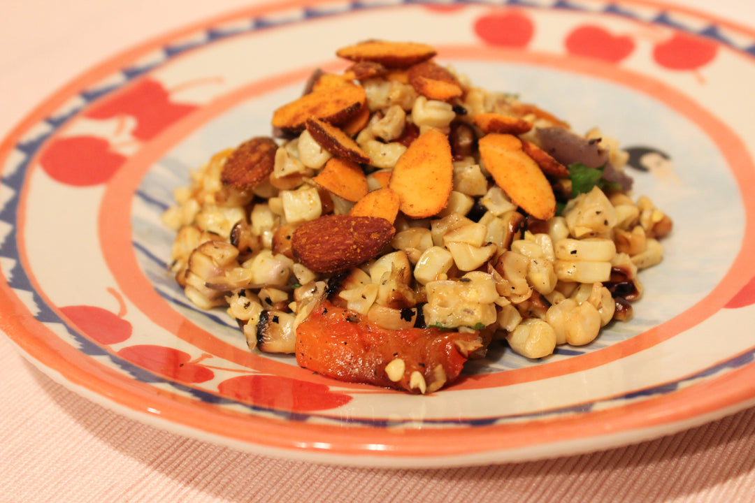 Cajun Grilled Corn Salad