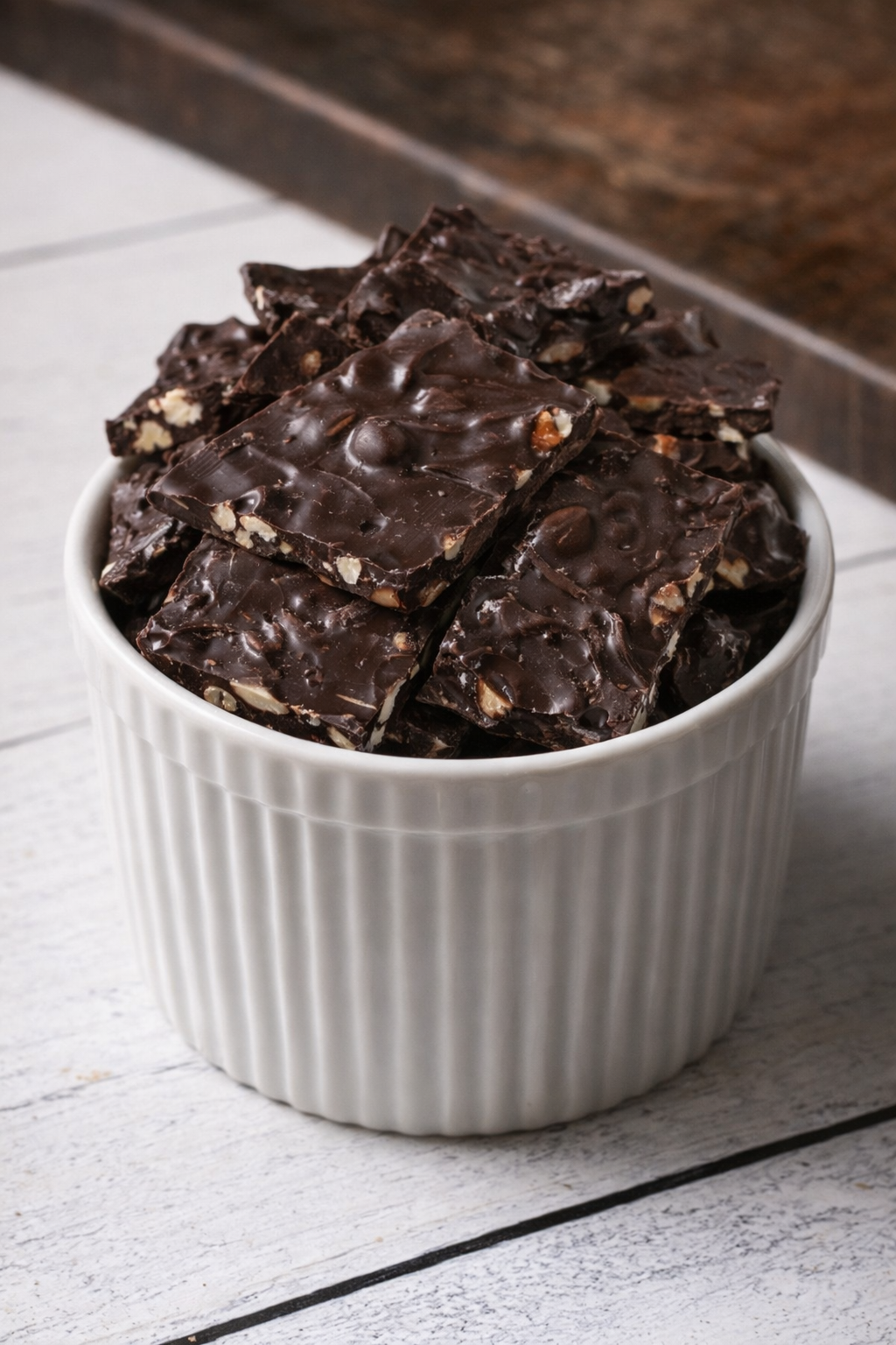 Dark Chocolate Pecan Bark