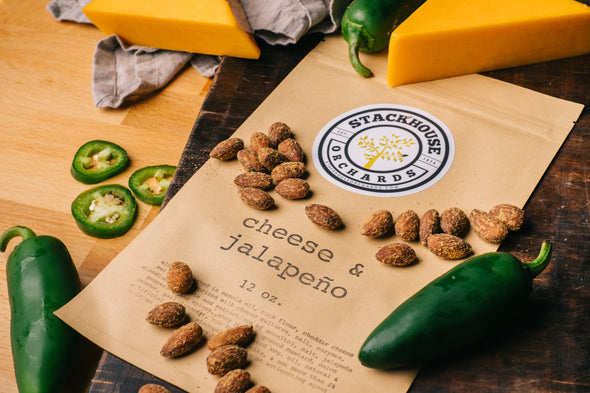 Cheese Jalapeño Almonds
