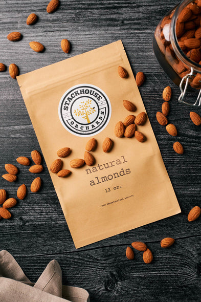 Natural Unpasteurized Almonds